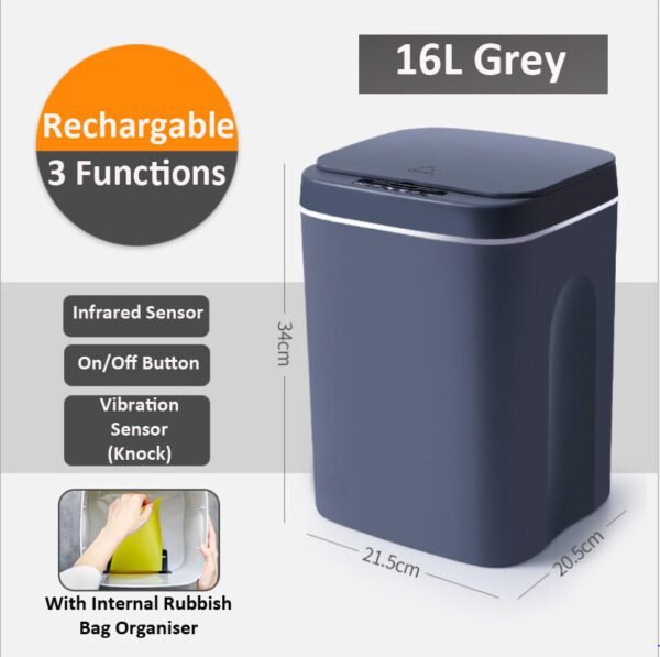 Infrared Sensor Dustbin with LED